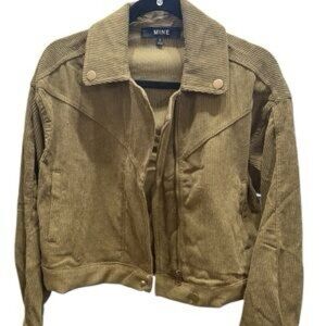 MINE Women's Olive Corduroy Jacket